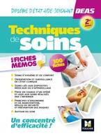 Techniques de soins en fiches mémos - Diplôme d'état Aide-soignant- DEAS -