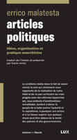 Articles politiques - Idées, organisation et pratiques anarc