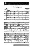Ave virgo gratiosa, Marien-Motette. female choir (SMezA) a cappella or with organ. Partition.