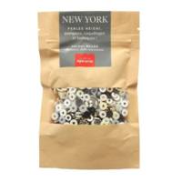 Mélange de Perles Heishi et de Breloques New-York