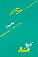 Carrie von Stephen King (Lektürehilfe), Detaillierte Zusammenfassung, Personenanalyse und Interpretation