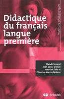 Didactique du francais langue première