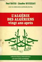 L'algerie des algériens vingt ans aprés, vingt ans après