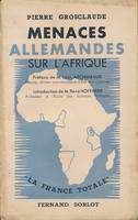 Menaces Allemandes sur l'Afrique