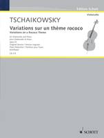 Variationen über ein Rokoko-Thema op. 33, op. 33. cello and piano.