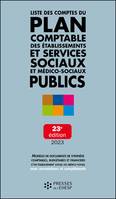 Liste des comptes du plan comptable des établissements et services sociaux et médico-sociaux publics