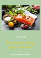 Recettes et menus pour l'arthrose., -