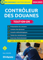 Contrôleur des douanes – Tout-en-un (Catégorie B – Concours 2024-2025)