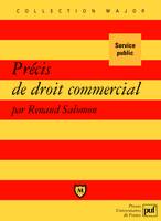 PRECIS DE DROIT COMMERCIAL