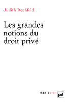 Les grandes notions du droit privé