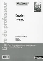 Droit - Tle STMG Pochette Réflexe STMG Livre du professeur