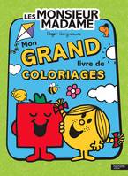 Monsieur Madame-Mon grand livre de coloriages