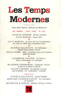 Les temps modernes 551 (juin 1992) Collectif