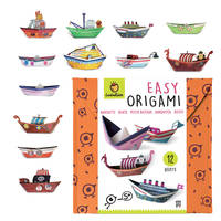 Easy origami bateaux