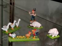 MINI VILLAGE ASTERIX LES ANIMAUX DE LA FERME (5 FIGURINES) (1998)