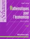 mathématiques pour l'economiste. Cours et problèmes 2ème édition 1995, cours et problèmes