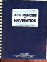 Aide-memoire de navigation, - PREFACE