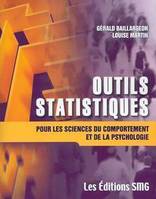 OUTILS STATISTIQUES POUR LES SCIENCES DU COMPORTEMENT ET DE LA PSYCHOLOGIE AVEC CD-ROM (FICHIERS EXC