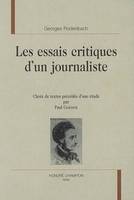 Les essais critiques d'un journaliste