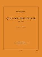 Quatuor printanier, Pour flûtes