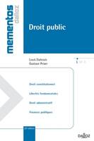 Droit public - 20e éd., Mémentos