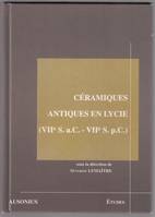 Céramiques antiques en Lycie (VIIe S. a.C. - VIIe S. p.C.) - Les produits et les marchés, les produits et les marchés