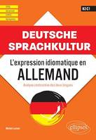 Deutsche Sprachkultur. L'expression idiomatique en allemand., Analyse contrastive des deux langues. B2-C1. CPGE - université - CAPES - Agrégation