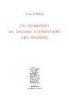 250 problèmes de théorie élémentaire des nombres