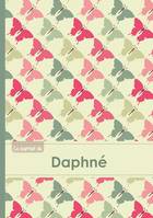 Le carnet de Daphné - Lignes, 96p, A5 - Papillons Vintage