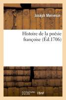 Histoire de la poésie françoise