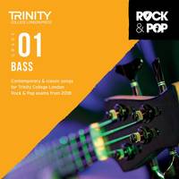 Trinity Rock and Pop 2018-20 Bass Grade 1 CD