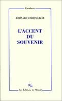 L'Accent du souvenir