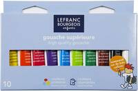 Lefranc Bourgeois Gouache 10 tubes de 10ml