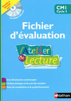 L'Atelier de Lecture - fichier évaluation + cd - CM1