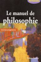 Le manuel de philosophie Terminales