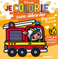 Je colorie sans déborder (2-4 ans) - Pin-pon ! T71