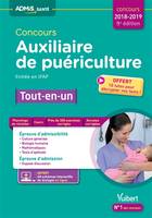 Concours Auxiliaire de puériculture - Entrée en IFAP - Tout-en-un, Concours 2018-2019