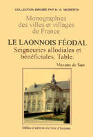 LAONNOIS (LE) FEODAL - TOME V