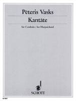 Kantate, (Cantata). harpsichord.