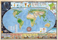 CARTE UNIVERSELLE SOUS TUBE PLASTIQUE - 100 CM X 68 CM