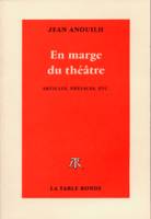 En marge du théâtre