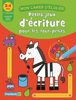 Mon cahier d'écolier (3-4 ans) écrire