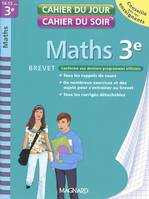 !!!!!produit remplace!!!!!Cahier du jour, cahier du soir / maths 3e