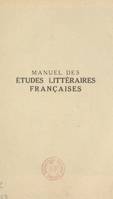 Manuel des études littéraires françaises (3) : XVIIe siècle