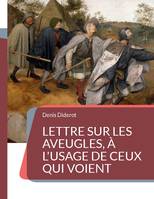 Lettre sur les aveugles, à l'usage de ceux qui voient, Un essai sur la perception visuelle