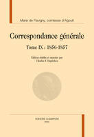 Correspondance générale / Marie de Flavigny, comtesse d'Agoult, 9, Correspondance générale