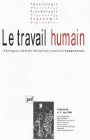 travail humain 2005, vol. 68 (2)