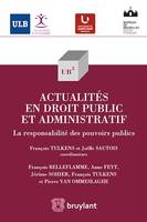 Actualités en droit public et administratif, La responsabilité des pouvoirs publics