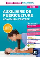 Réussite Concours - Auxiliaire de puériculture - Entrée en IFAP - 2020 - Préparation Complète