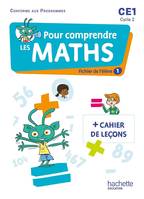 Pour comprendre les maths CE1 - Fichiers élève 1 et 2 + Mémo + Pages matériel - Ed. 2023